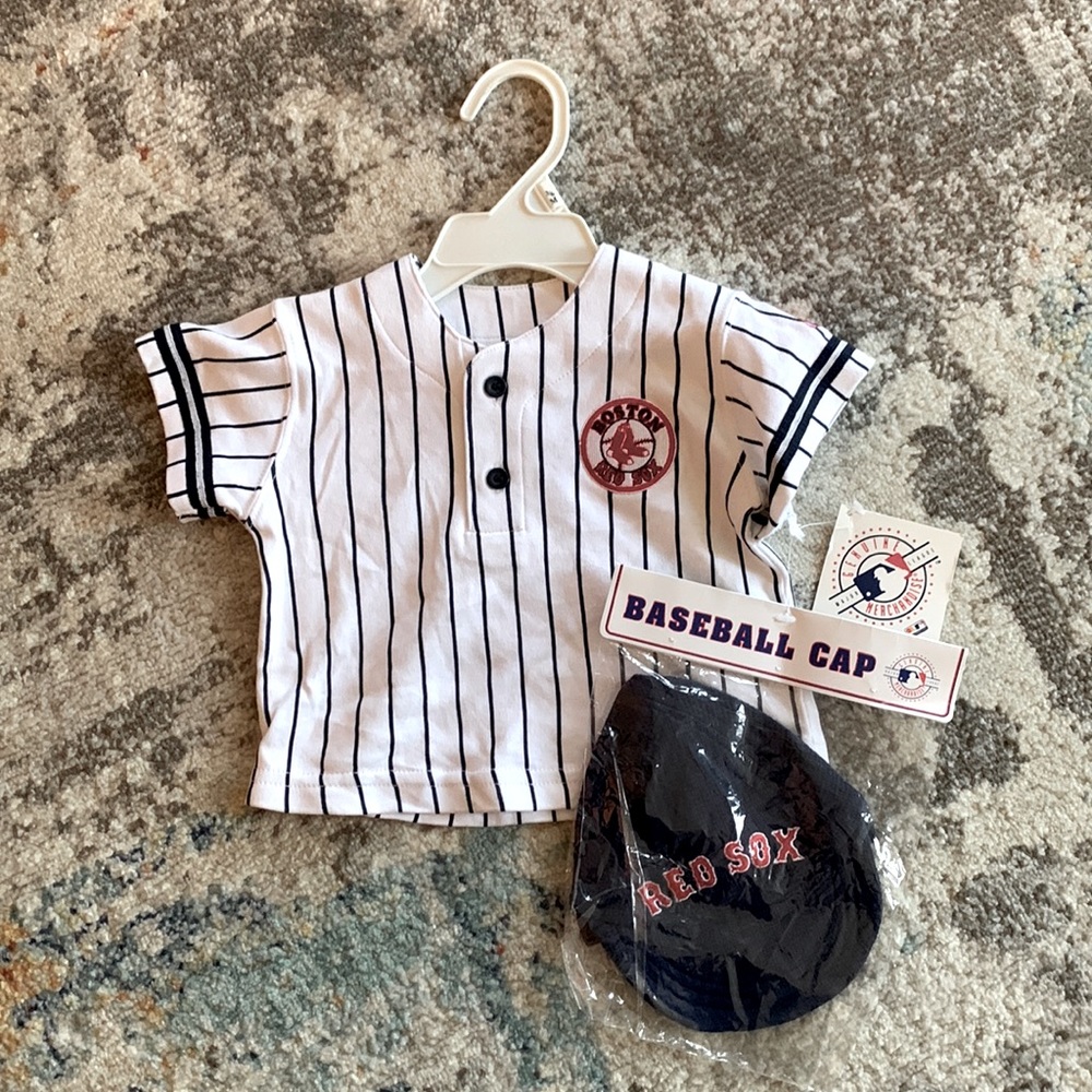 *NWT* Red Sox Top and Cap